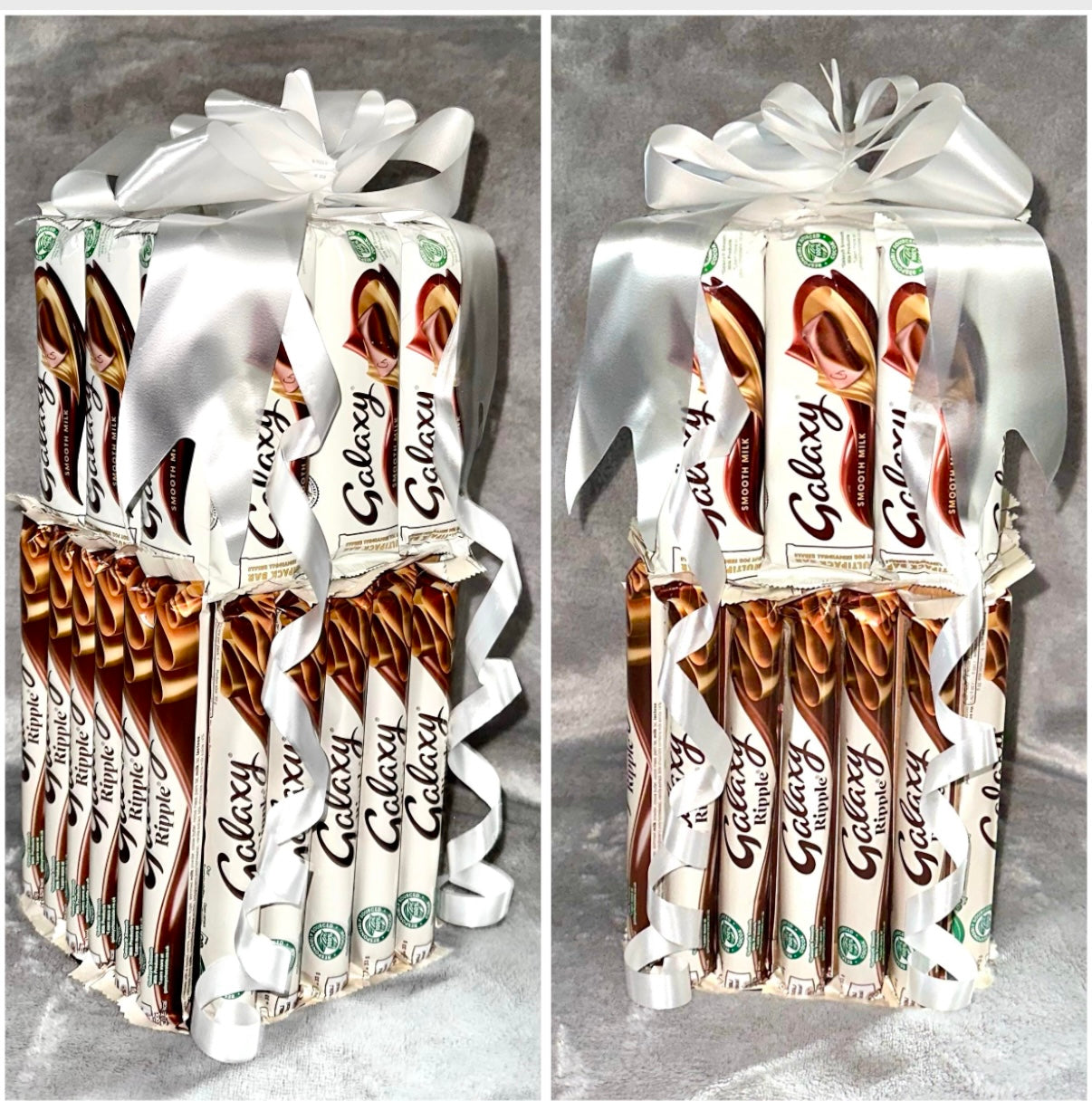 1FT Chocolate Bar Tower Galaxy Ripple  Bouquet Gift Valentines Birthday Him Her Hamper Fathers Day Dad Grandad Christmas Xmas